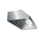 Hota de perete 100% inox dimensiune 2000 x 900 x 400 mm SB20-09-KA pentru bucatarie restaurant hotel fast-food