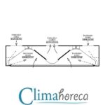 Hota inox de perete 4000 x 900 x 400 mm SB40-09-KA pentru bucatarie restaurant hotel fast-food - imagine 6
