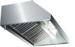 Hota inox de perete 3500 x 900 x 400 mm SB35-09-KA pentru bucatarie restaurant hotel fast-food - imagine 3