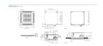 Unitate interioara 1.1kW/1.3kW Fujitsu Airstage tip caseta compacta AUXB04GBLH pentru sisteme VRF destinat Hotel Restaurant Cafenea Club Birou - imagine 3