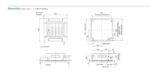 Unitate interioara 5.6kW/6.3kW Fujitsu Airstage AUXD18GALH tip caseta compacta cu refulare pe 4 directii pentru sisteme VRF destinat Hotel Restaurant Cafenea Club Birou - imagine 3