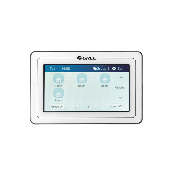 E-smart-zone-controller-CE54-24.jpg Panou de comanda centralizator GREE E-Smart Zone Controller CE54-24/F(C) pentru sisteme VRF - imagine 1