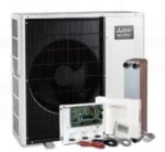 Pompa de caldura 10 kW Mitsubishi Zubadan tip unitate externa PUD-SHWM120VAA pentru casa si HoReCa