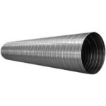 Tubulatura circulara spiro fi 200 mm lungime 1000 mm neizolata SBK-SR-200 pentru sistem profesional de ventilatie si climatizare