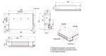 Unitate interioara 3.6kW/4.0kW Fujitsu Airstage ARXB12GALH tip duct compact de joasa presiune pentru sisteme VRF destinat Hotel Restaurant Cafenea Club Birou - imagine 2
