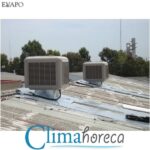Sistem ventilatie evaporativ EVAPO debit aer 18000 mc/h racire si purificare aer cladire birouri restaurant hala fabrica - imagine 9
